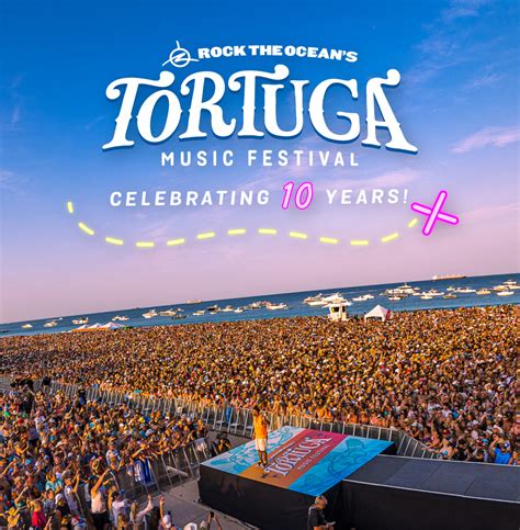Rock the ocean's tortuga music festival - Tortuga Music Festival Guy Harvey | Kenny Chesney will headline the Rock The Ocean's Tortuga Music Festival which will raise awareness for marine issues. The two-day music festival will host more than 20 artists who will perform on three stages, located directly on the beach.